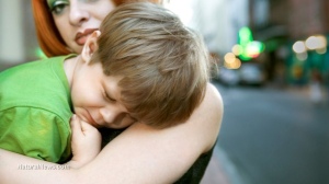 Child-Sad-Cry-Hug-Mother